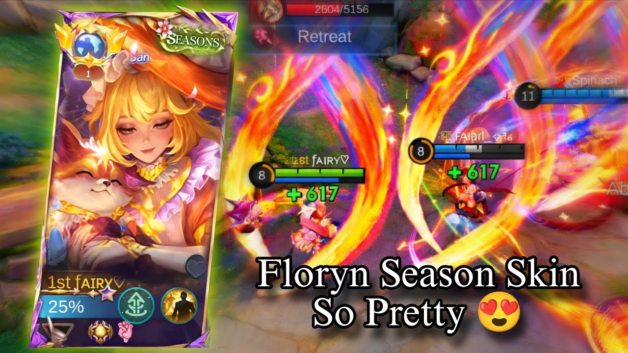 NEW Floryn Season Skin is INSANE! 🌸 | MLBB Gameplay