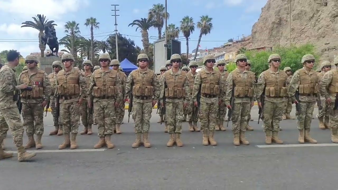 ⚔️ DESFILE A LAS GLORIAS DEL EJÉRCITO DE CHILE' ARICA - CHILE