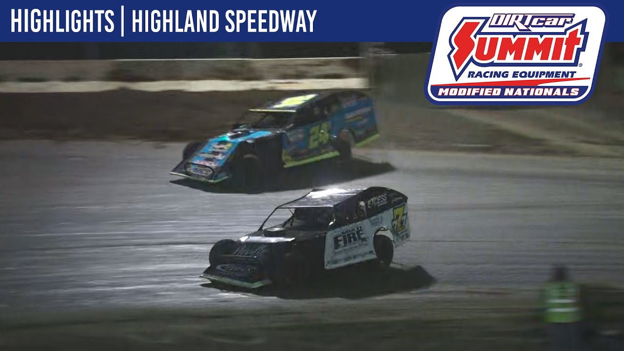 DIRTcar Summit Modified Nationals | Highland Speedway | June 28, 2025 | HIGHLIGHTS