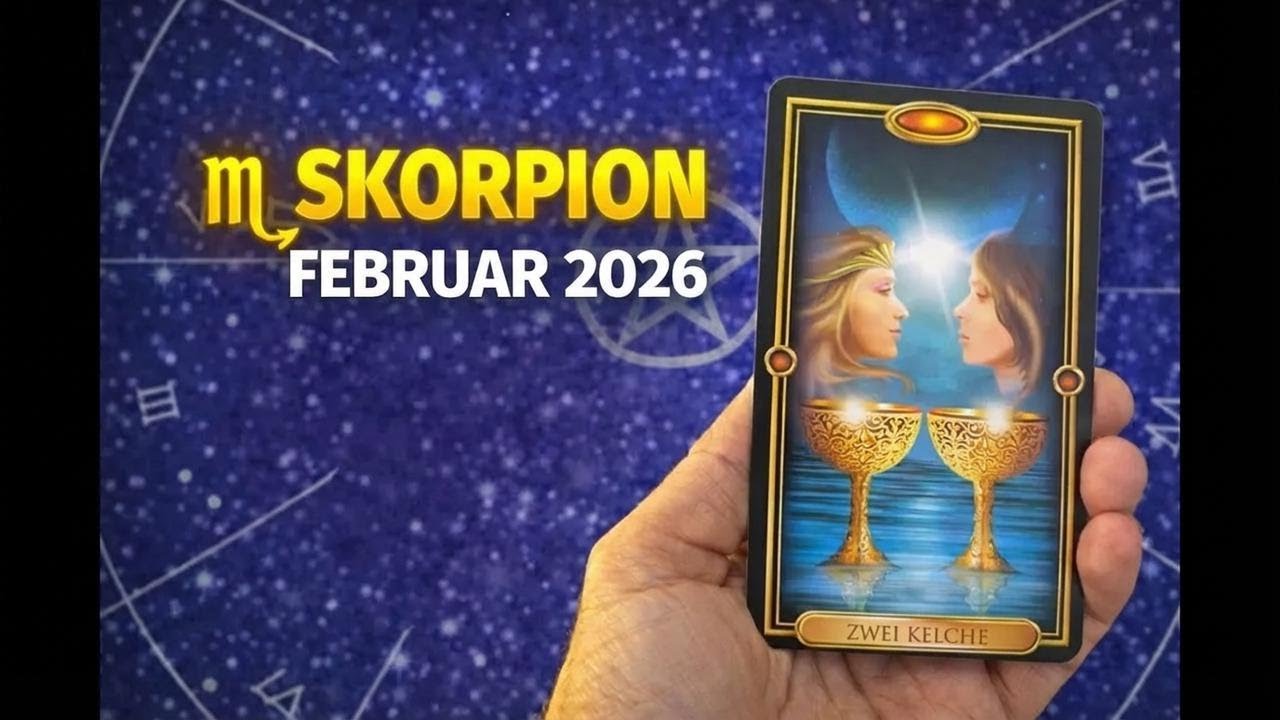 Skorpion Februar 2026: Neue Liebe bahnt sich an – Etwas Echtes und Ausgeglichenes entsteht