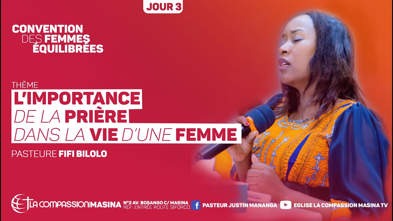 L'importance de la prière dans la vie d'une femme [CFE 2021 Jour1] MAMAN DIVINE MANANGA 21 Oct. 2021