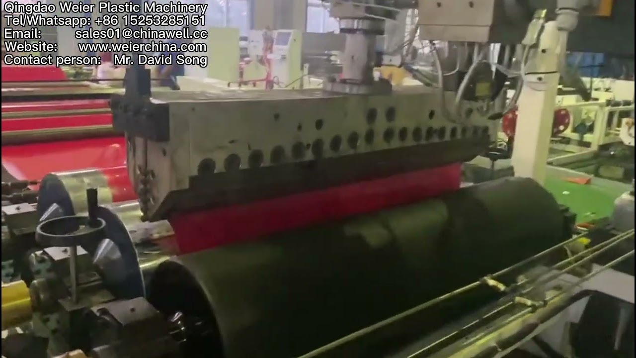 ASA Casting film extrusion line plastic film machine