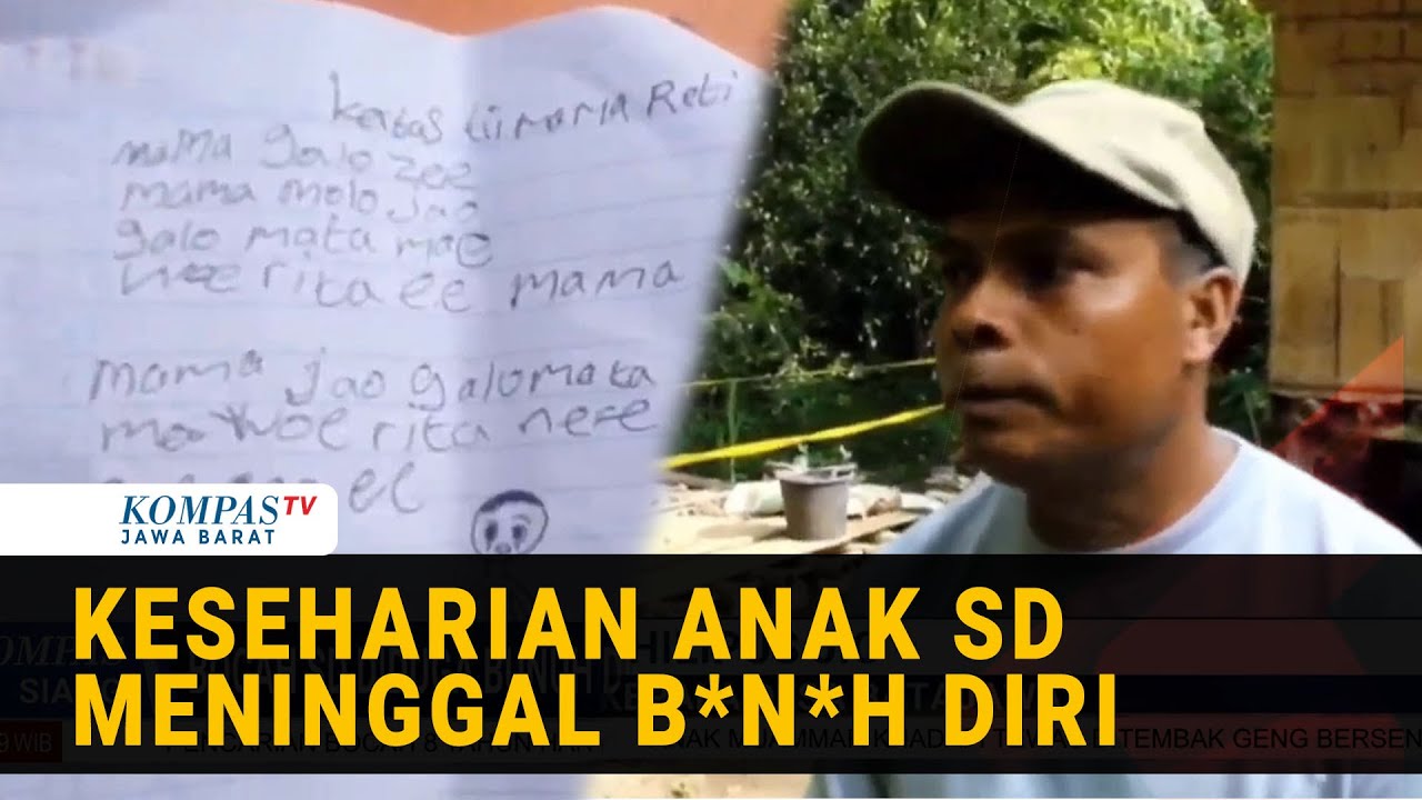 Sambil Menangis, Kades Cerita Keseharian Anak SD Sebelum Meninggal B*n*h Diri