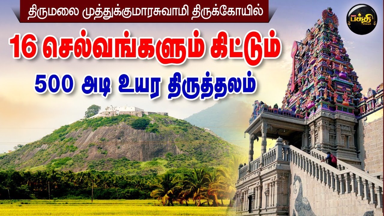 பித்ருக்கள் வசிக்கும் தேவப்படிகட்டுகள் | திருமலை முத்துக்குமாரசாமி திருக்கோயில் | தல பெருமை | Bhakti
