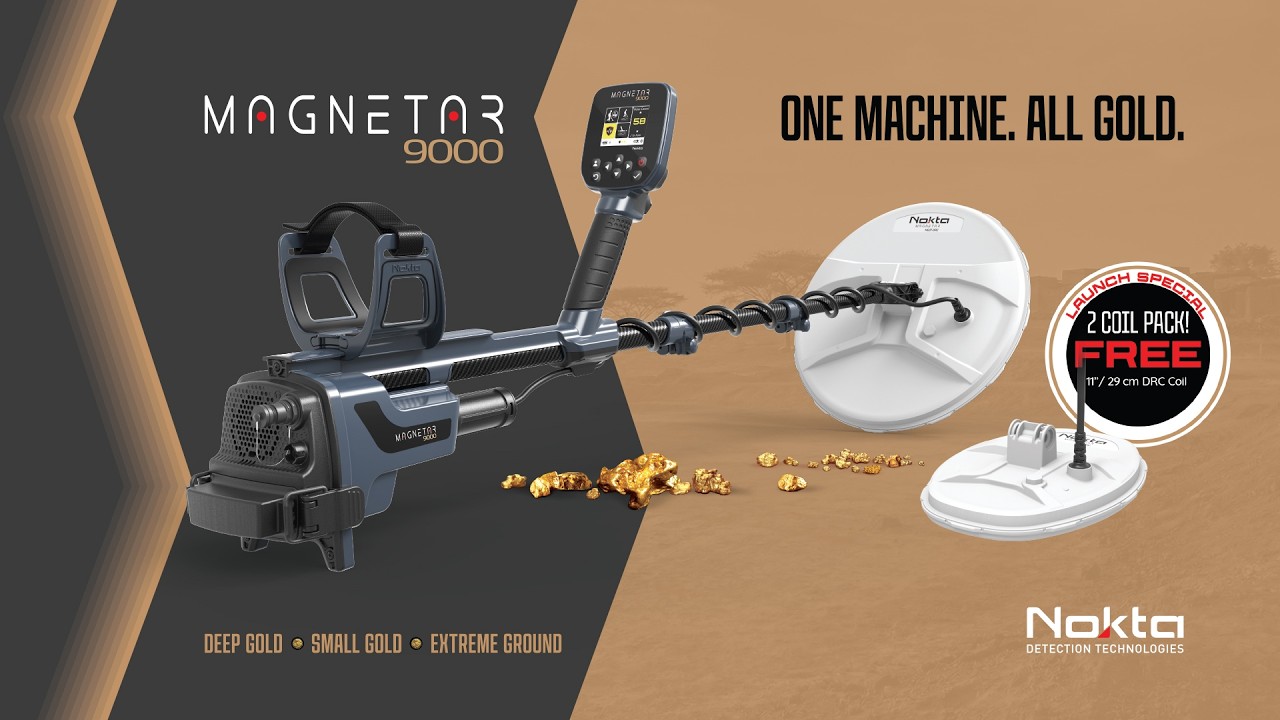 MAGNETAR 9000 - ONE MACHINE. ALL GOLD.