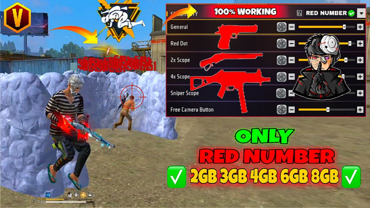 Free Fire Headshot Setting After Ob50 Update 2025⚡Best Sensitivity Settings ⚙️| Sensitivity Setting 