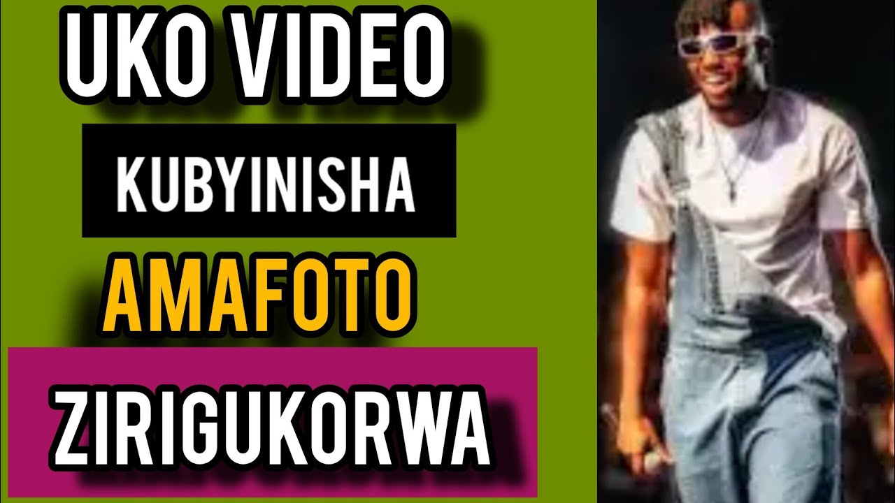 uko wabyinisha ifoto  uko izi video zikorwa kubyinisha ifoto