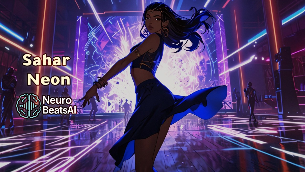 Sahar Neon | Futuristic Arabic Dance Music | Hypnotic Middle Eastern Melodies