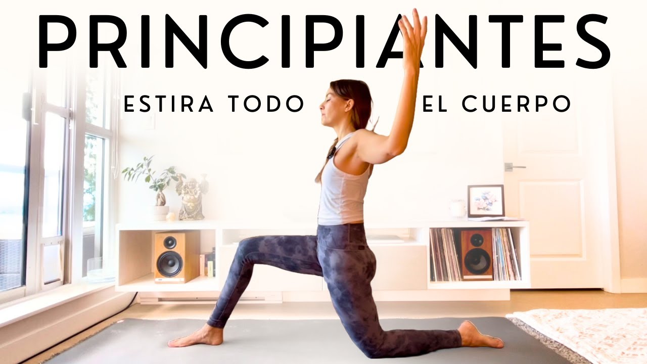 Clase de Yoga para Principiantes 10 Minutos | 5 Posturas de Yoga para Estirar Todo el Cuerpo