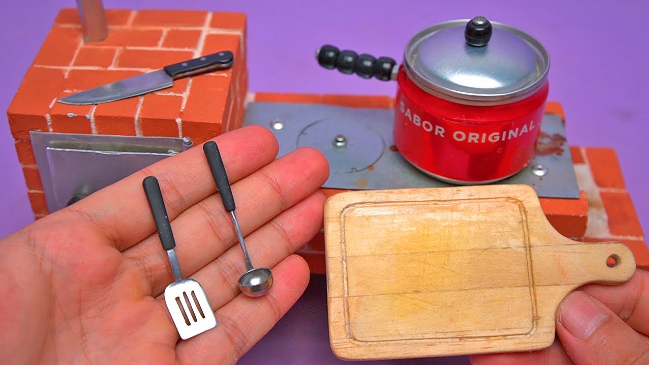 Удивительные Мини Кухня Utensils сделаны с перерабатываемыми материалами