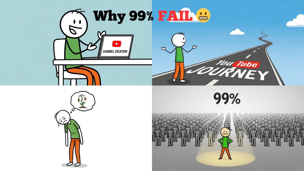 Why 99% of YouTube Channels FAIL 😬 (And How to Be the 1%)