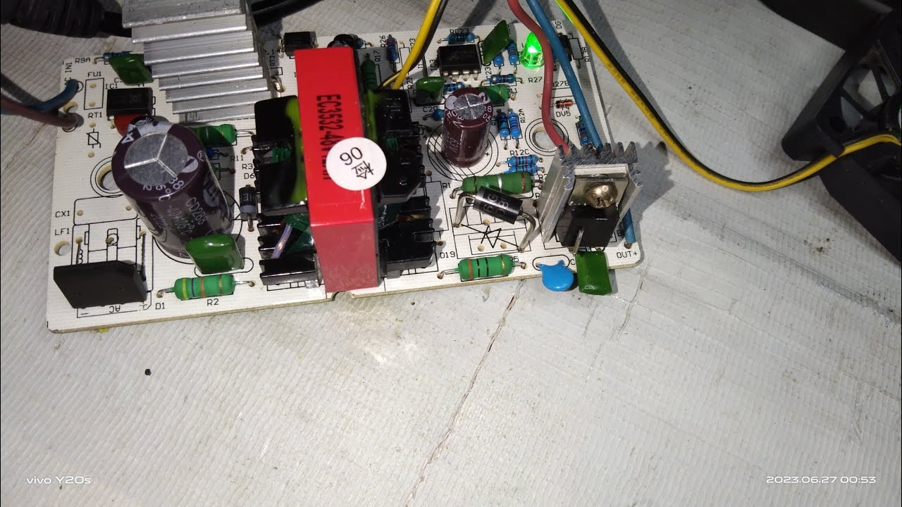 charger sepeda listrik model48v12Ah mati