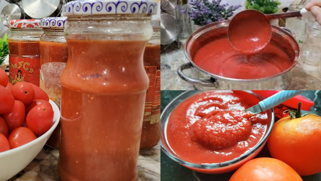 قبل رمضان حضري مركز طماطم منزلي لصيام صحي بدون مواد حافضة 