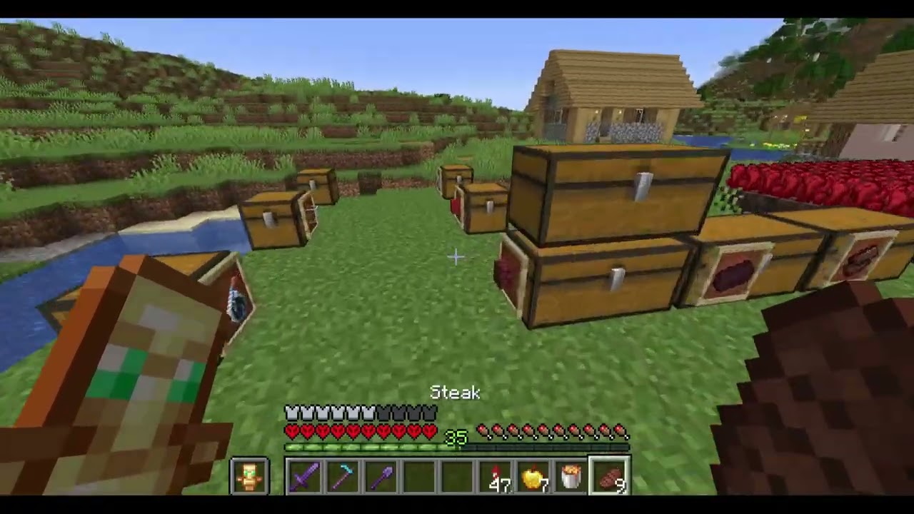 Minecraft Hardcore Challenge: Iron Farm & Acacia