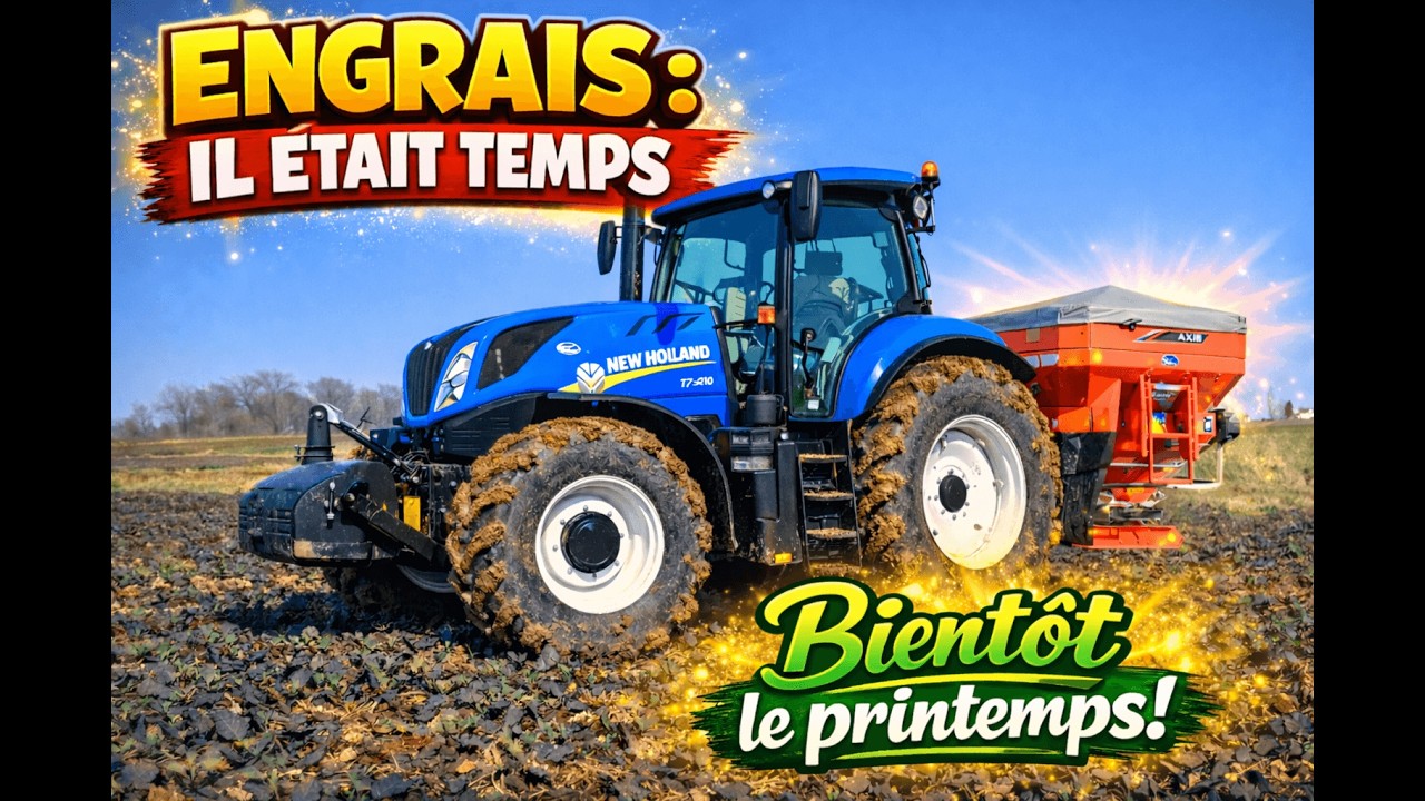 Engrais (enfin) !