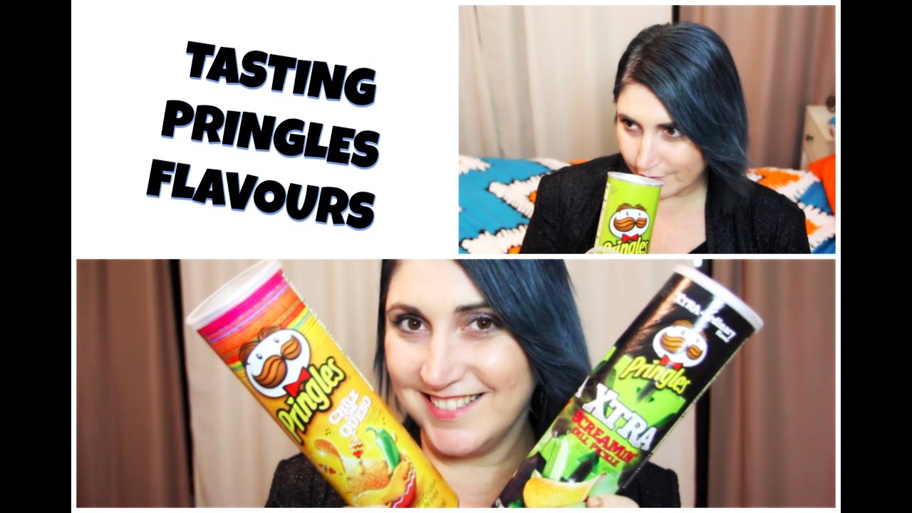 TASTING PRINGLES FLAVOURS - CookingwithKarma