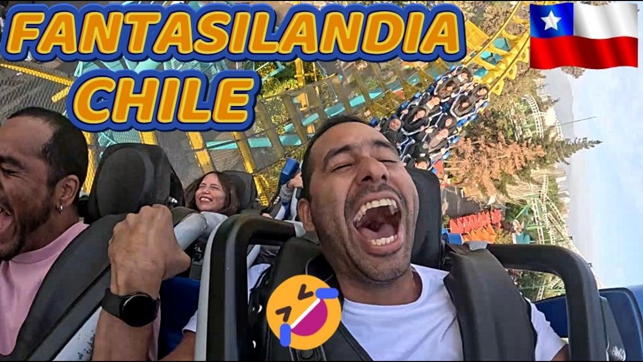 FANTASILANDIA es INCREIBLE🤩 | 🎢así es el DISNEY de CHILE🇨🇱 | PARQUE DE DIVERSIONES II #fantasilandia