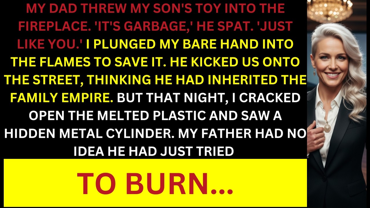 My Dad Threw Away My Son’s Broken Toy — Inside Was the Billion-Dollar Will he Tried to Burn.