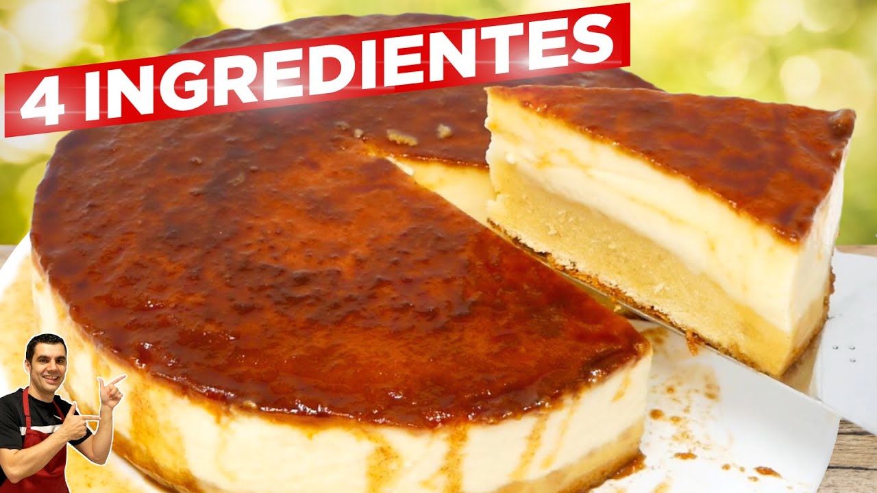 BIZCOFLAN con solo 4 INGREDIENTES 🍞🍮😍, POSTRE DELICIOSO y FÁCIL gusta a todo el mundo . Receta # 801