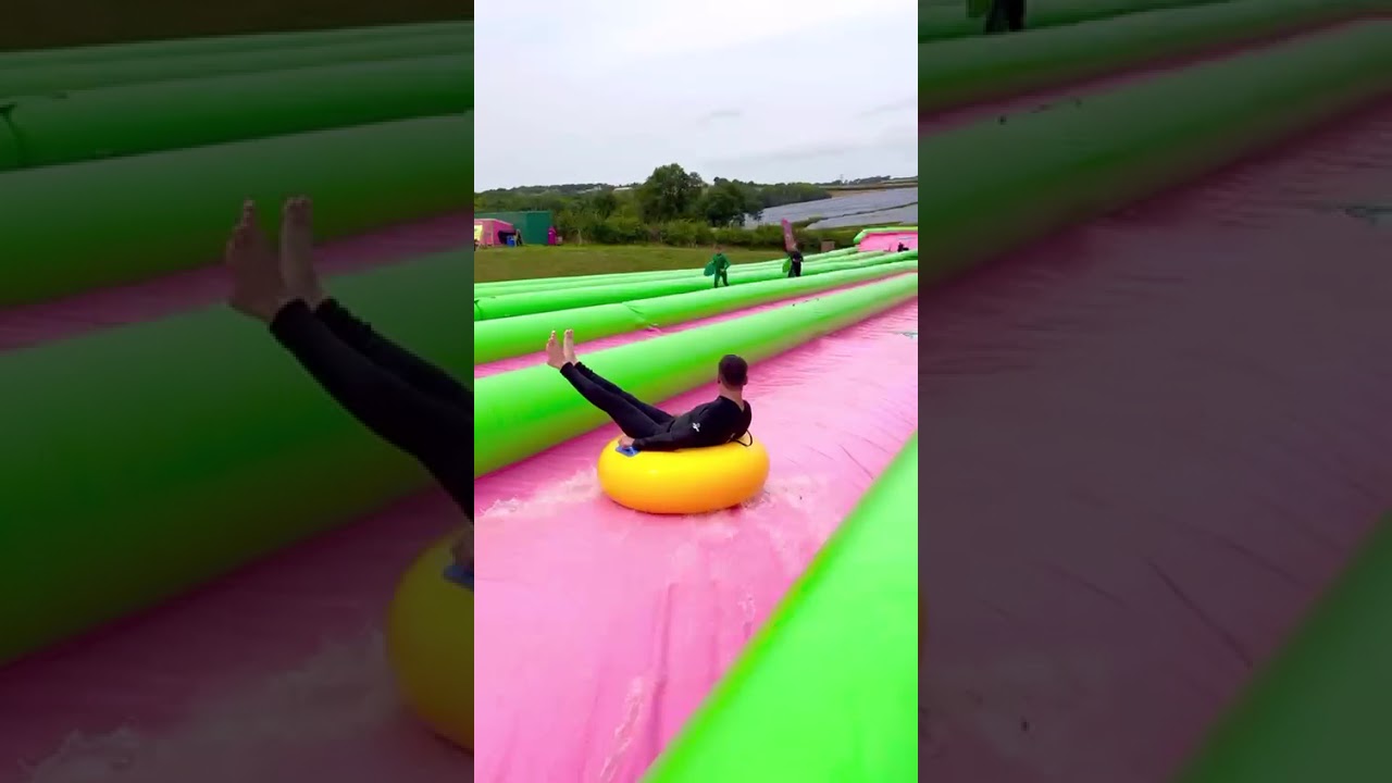 The Monster slip and slide Barnstaple 