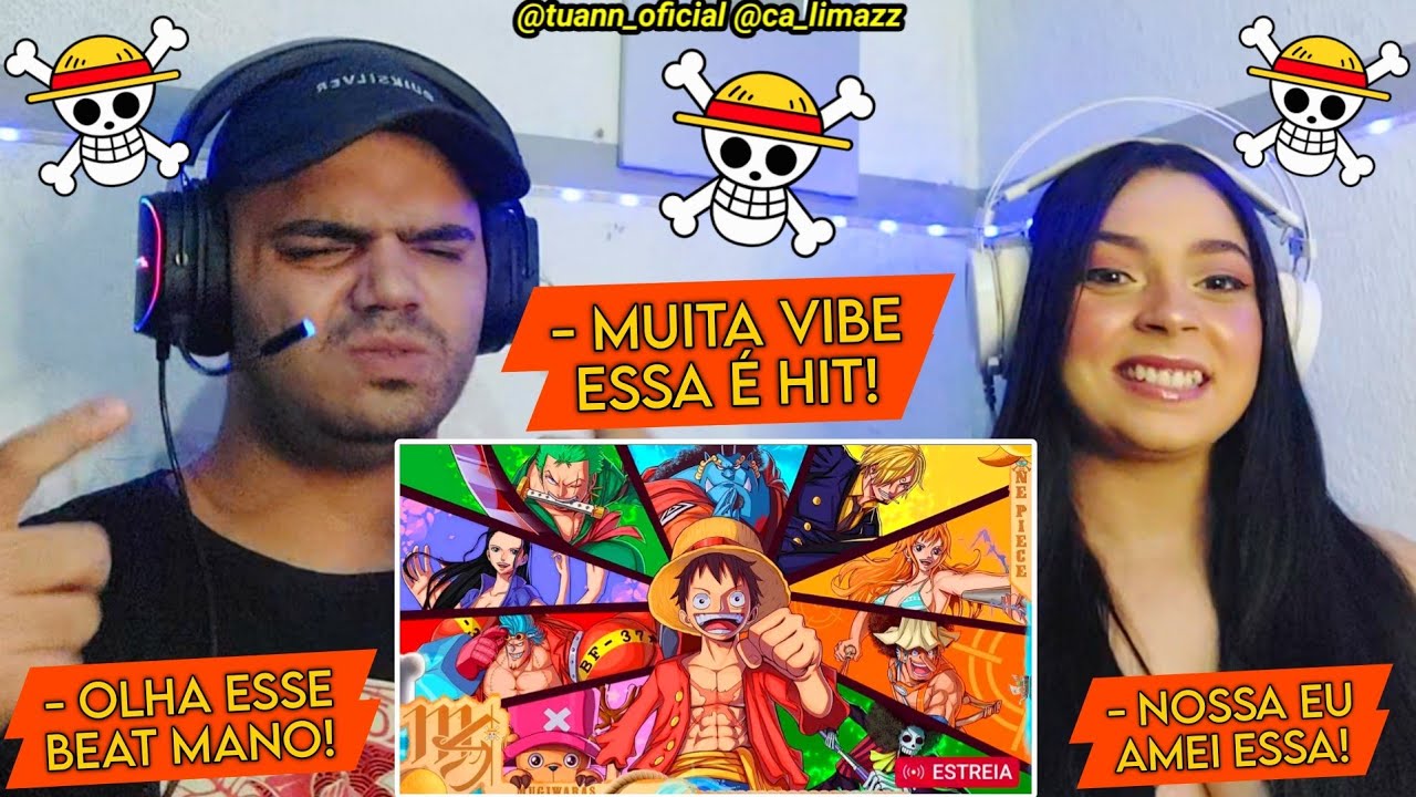 React • Mugiwaras (One Piece) - Chapéu De Palha | M4rkim