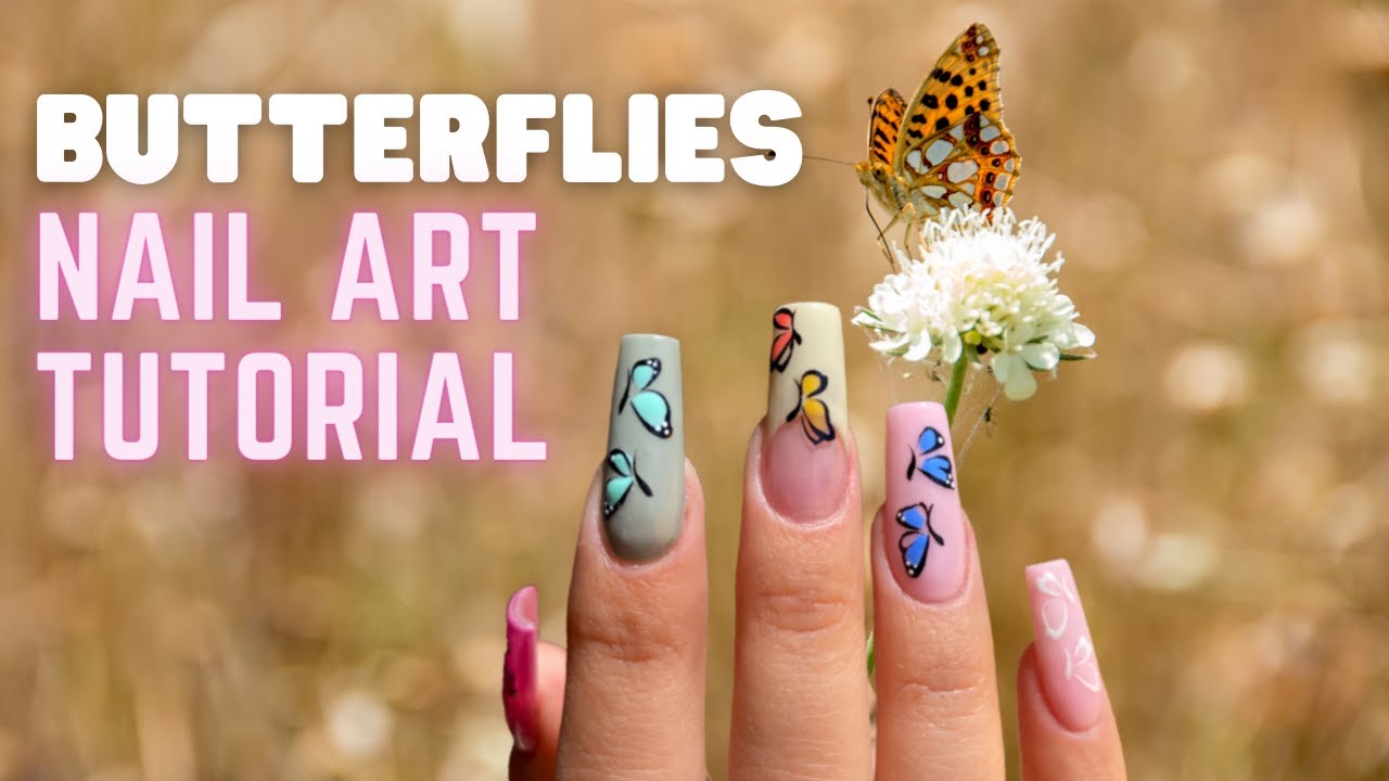 Butterfly Nail Art Tutorial 🦋