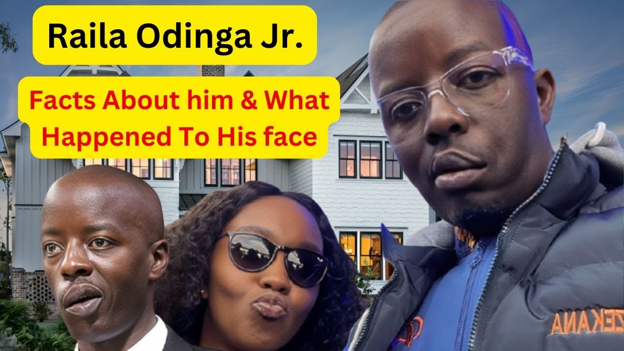 Inside Raila Odinga Jr.'s Life: Business, Family, Health Scare  &Why His Face Is Unbalanced