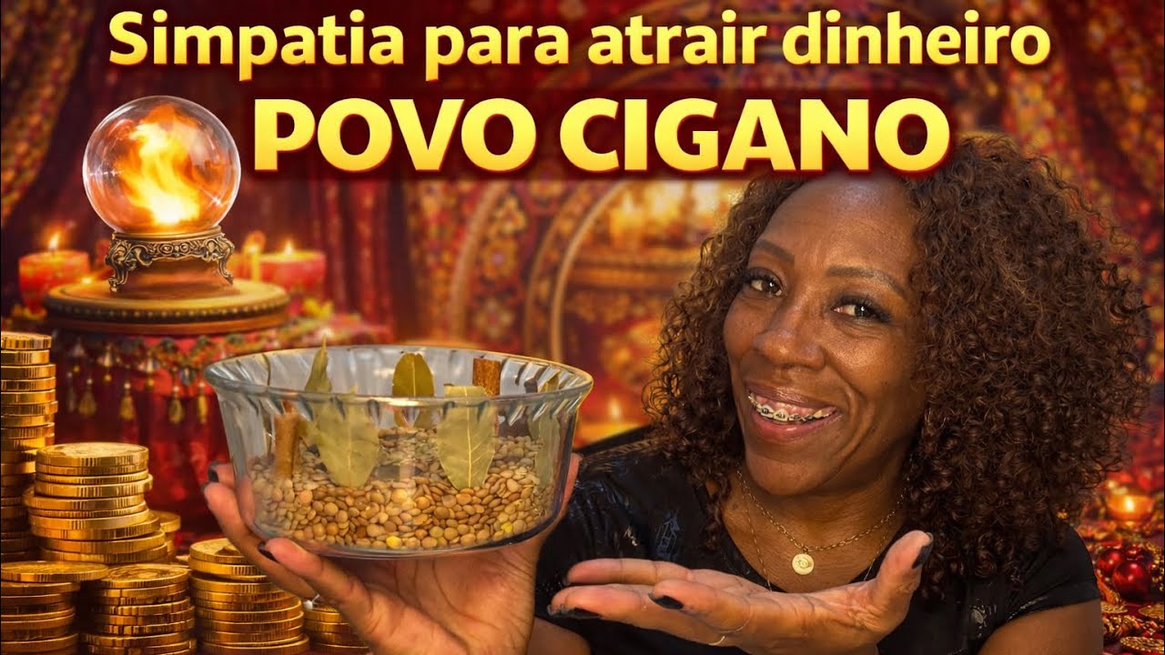 🔮SIMPATIA PARA ATRAIR DINHEIRO POVO CIGANO⚖️