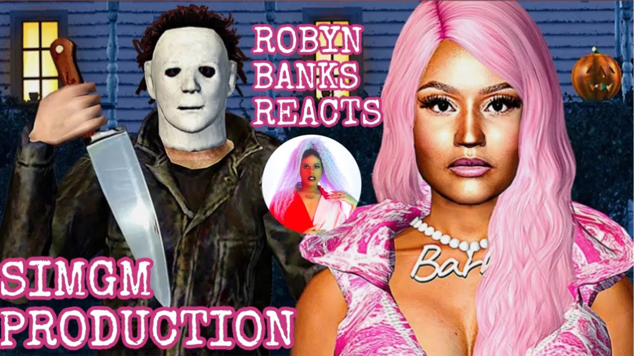 Nicki Minaj In Halloween - SimgmProductions -  ROBYN BANKS REACTS