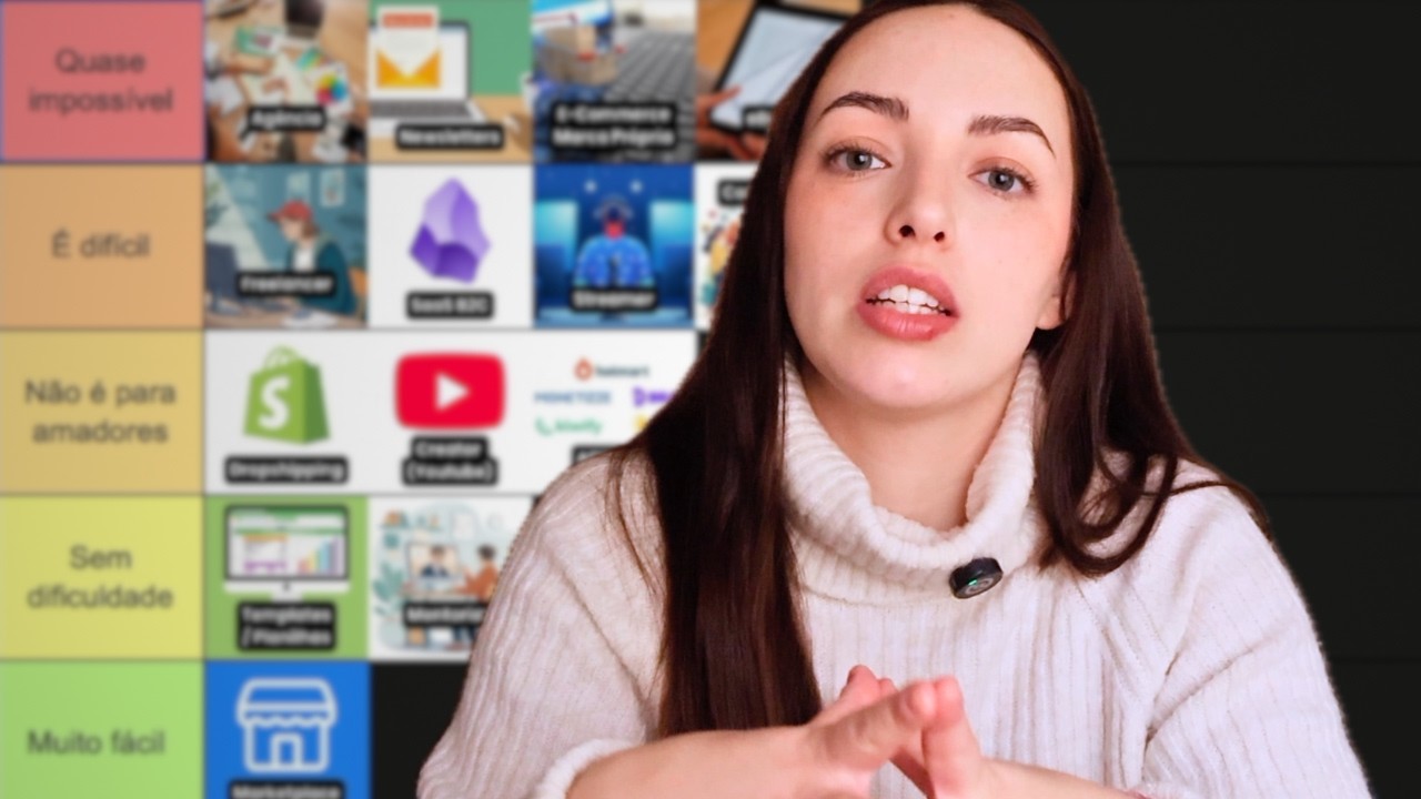 Tierlist: Os NEGÓCIOS mais FÁCEIS de ganhar dinheiro na INTERNET em Portugal