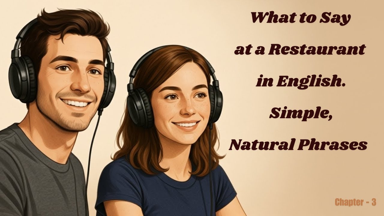 The Best Way to Order Food - Simple Restaurant English You Can Use Today