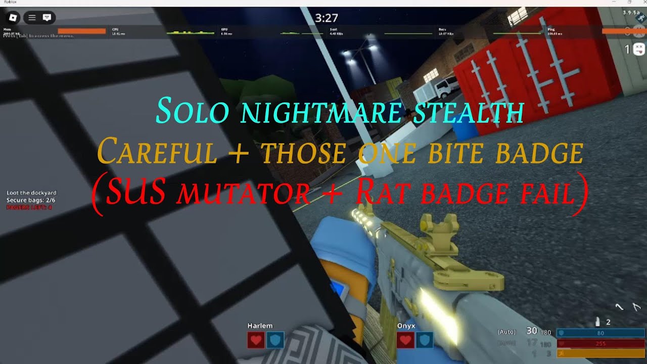 Notoriety-The Depot solo nightmare| Badges + tips
