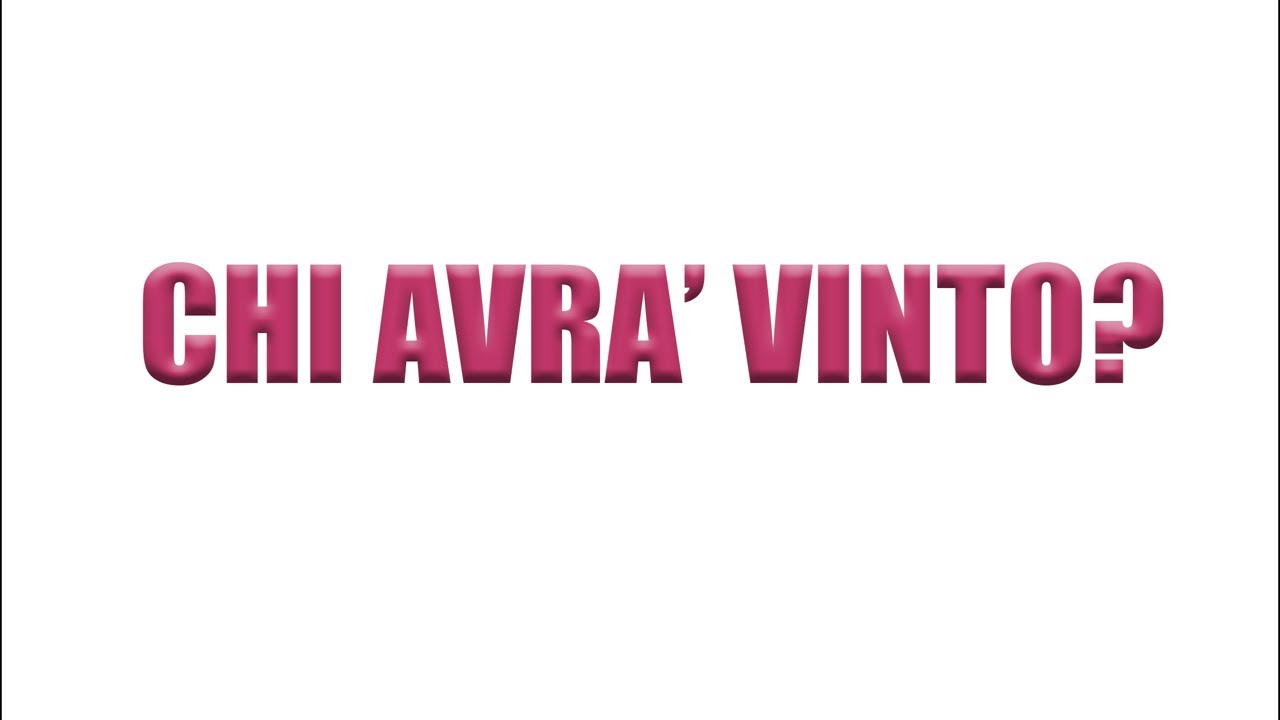 Diretta per verdetto Match Creativo