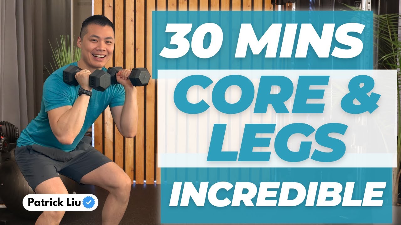 30-Minute Dumbbells Workouts for strong Thighs and Tone Core