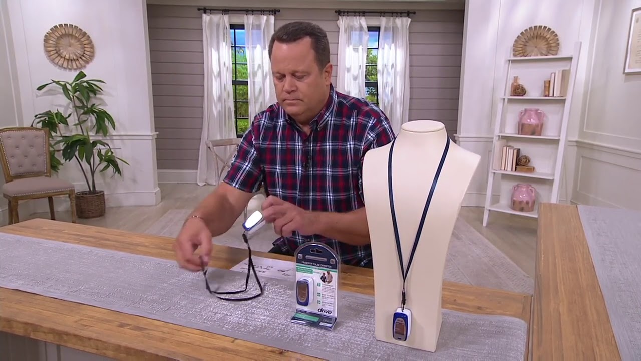 Drive Medical Easy to Read LED Fingertip Pulse Oximeter on QVC