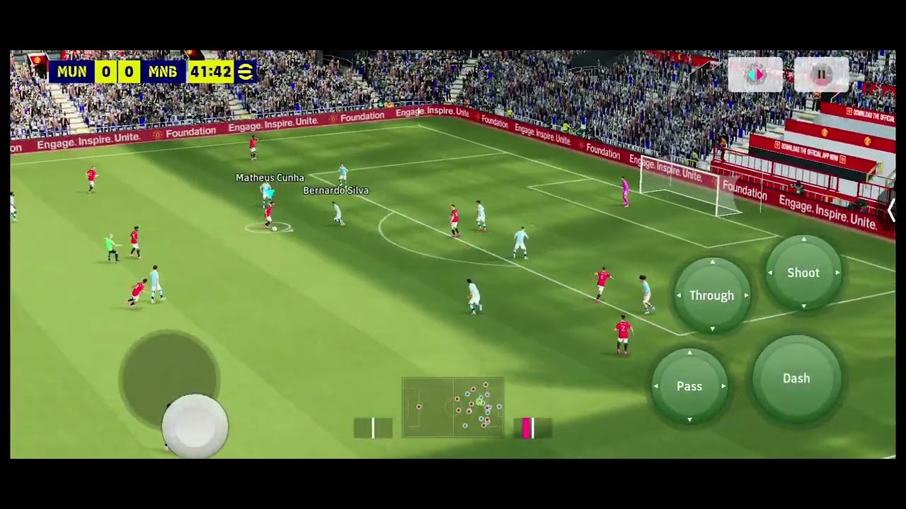 Manchester United Vs Manchester city insane comeback from man united Efootball gameplay 