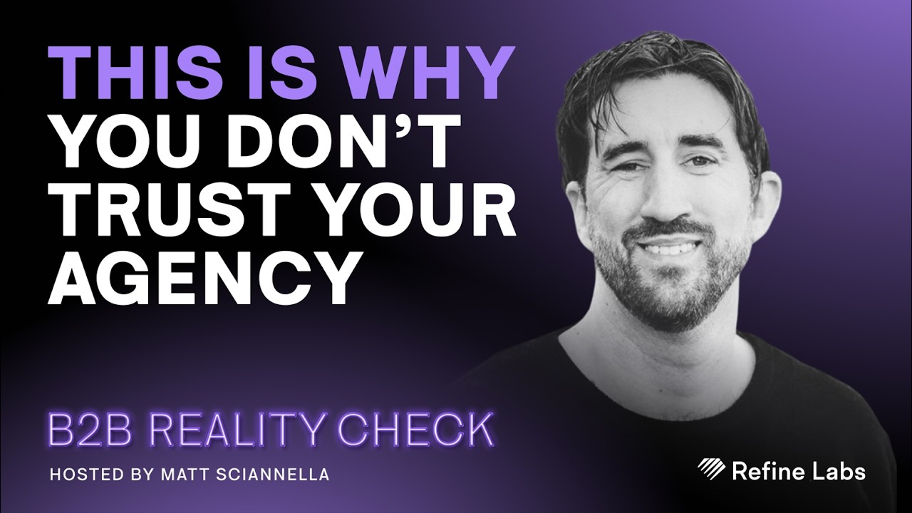 This is why you don't trust your agency