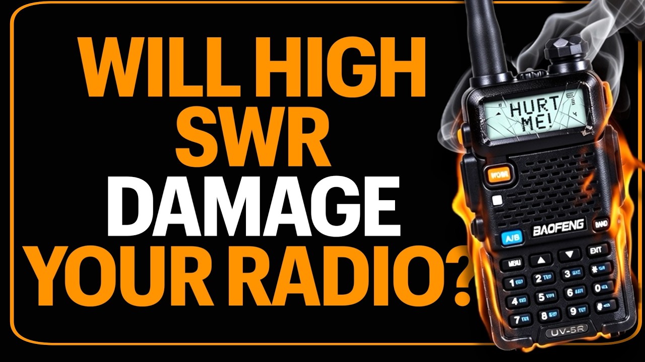 Transmitting On A Baofeng Walkie-Talkie With A High SWR