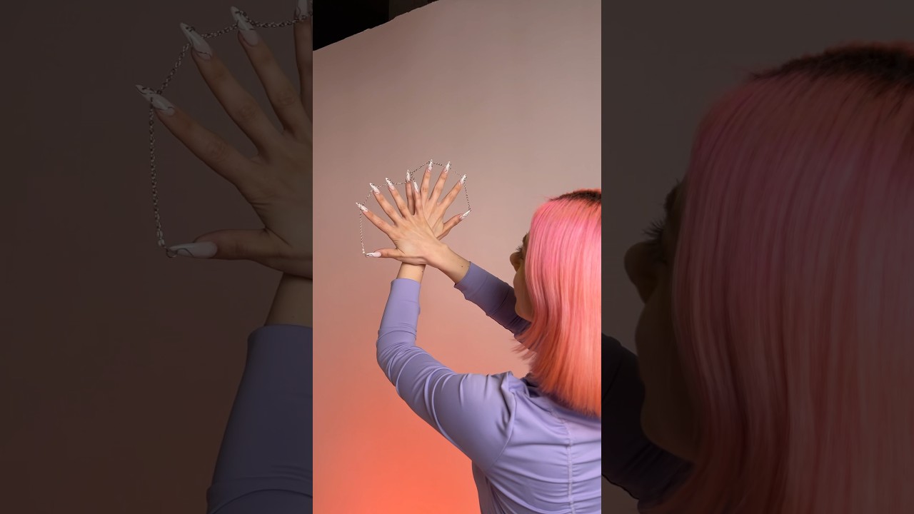 oha kopmasını beklemiyordum | zincirli tırnak | zincir tırnaklarımı kopartıyordu | #nailart