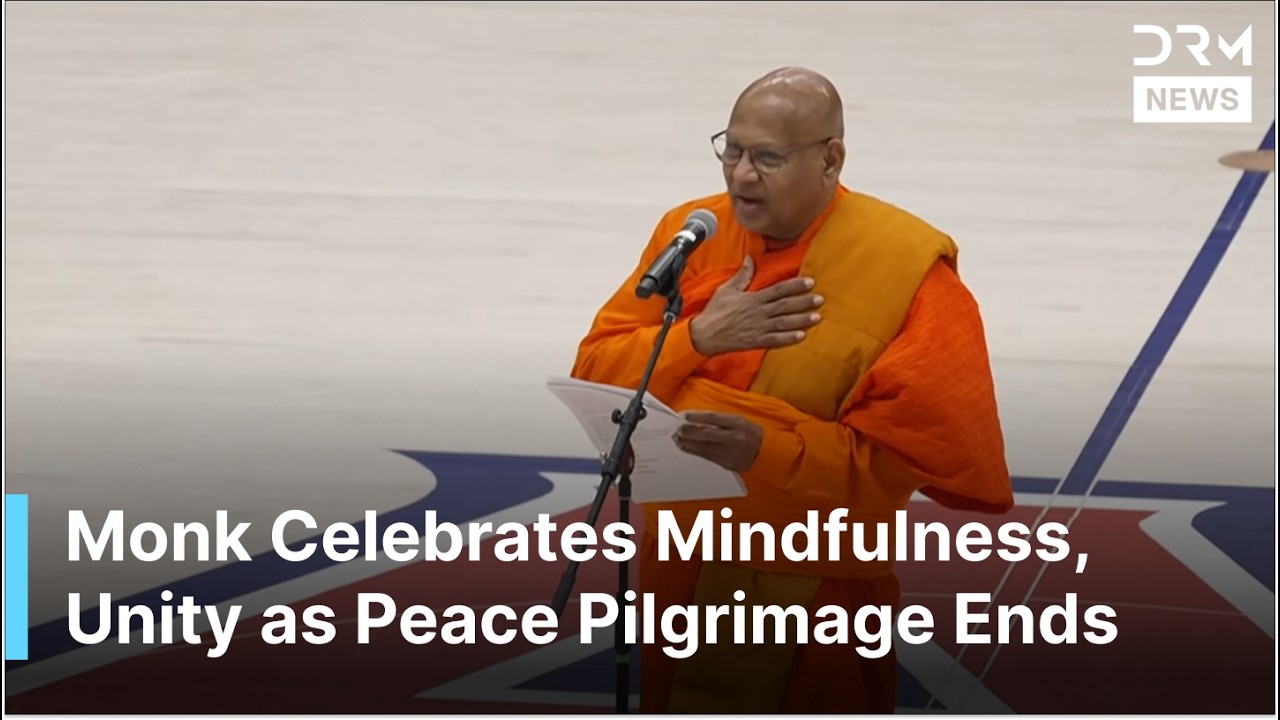“Peace Is a Lifelong Journey”, Buddhist Monk Hails Interfaith Unity as Peace Walk Concludes | AK1G