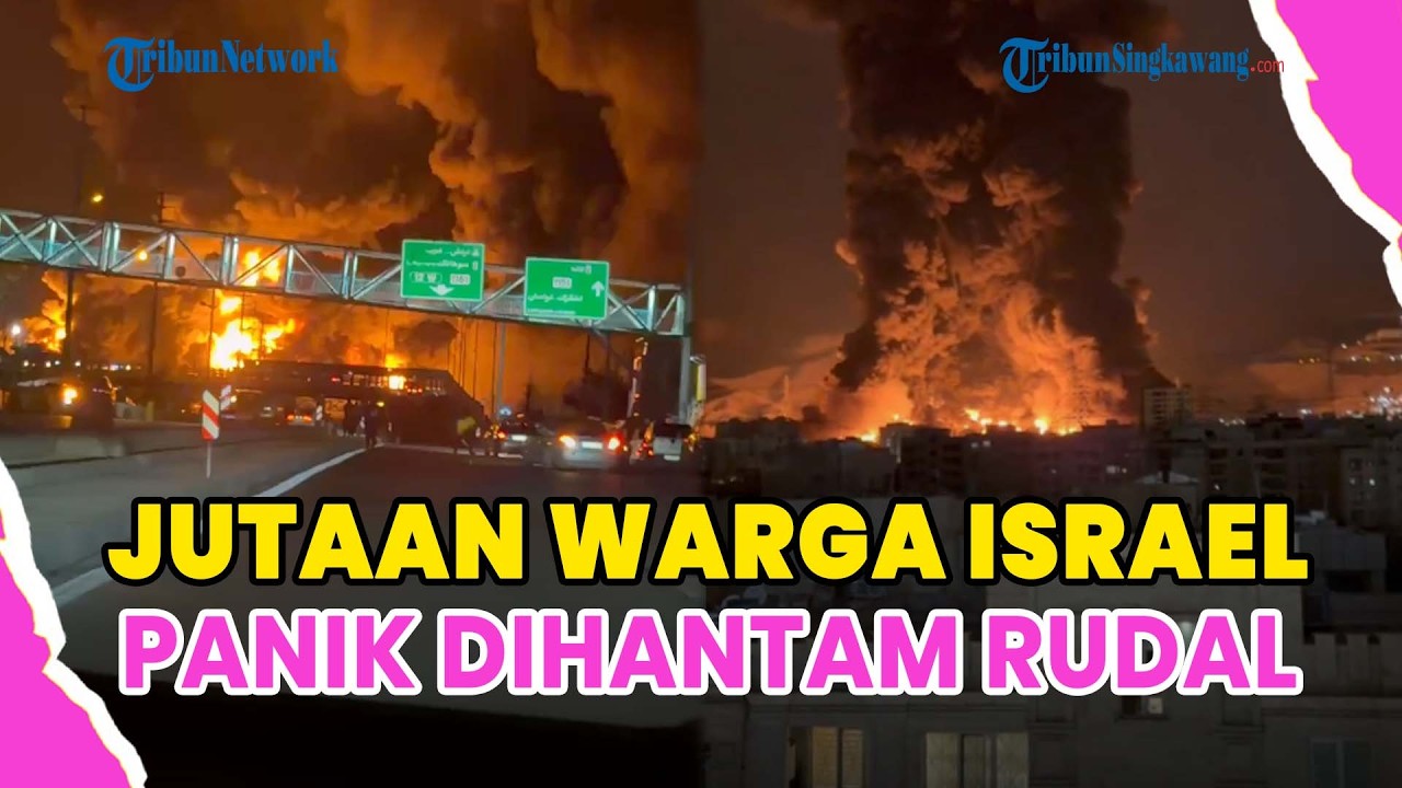 &reg;️🔴 JUTAAN WARGA PANIK❗IRAN BALIK BALAS SERANGAN ISRAEL YANG TARGETKAN SITUS RUDAL HINGGA JET TEMPUR