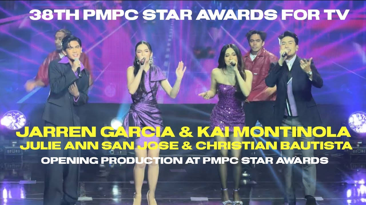 JARREN GARCIA at KAI MONTINOLA Opening Production At PMPC STAR AWARDS
