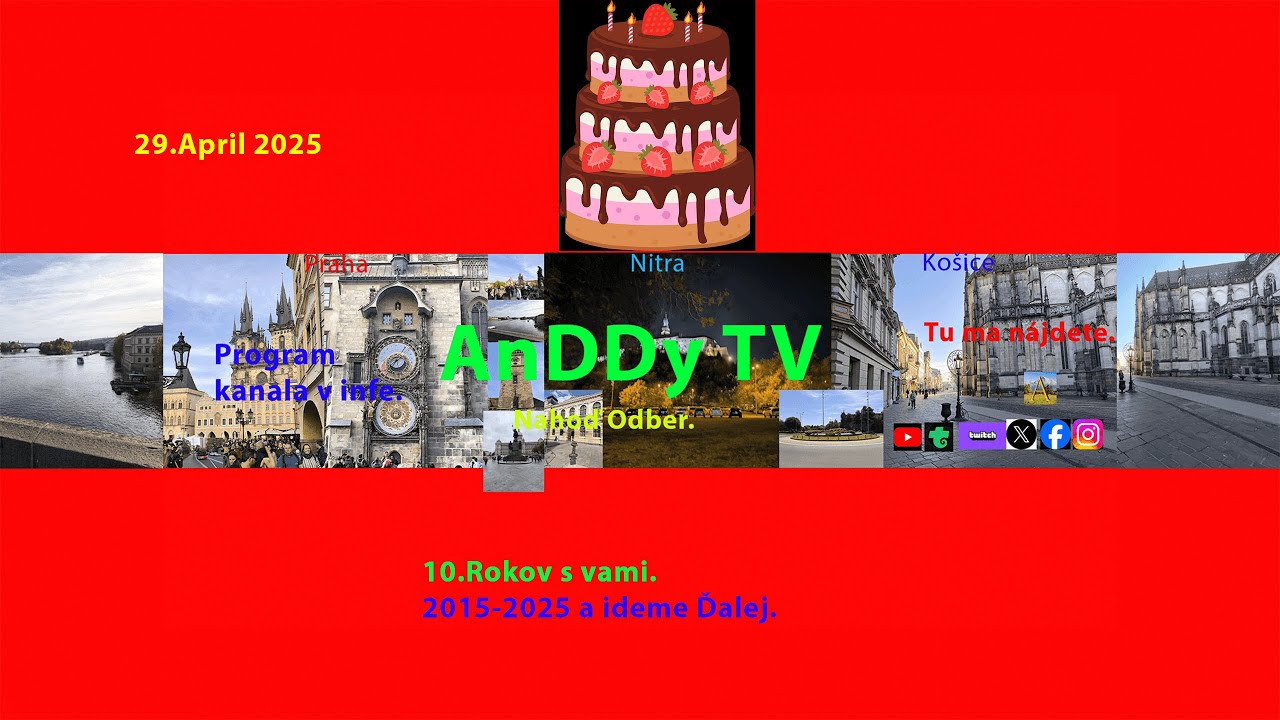 10.Rokov s vami AnDDy TV