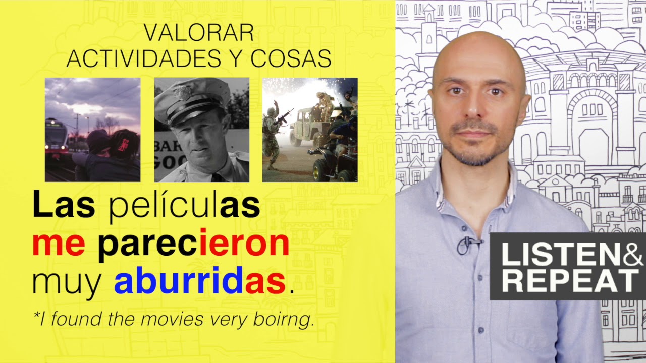 Learn Spanish:(119) Valuing activities and things