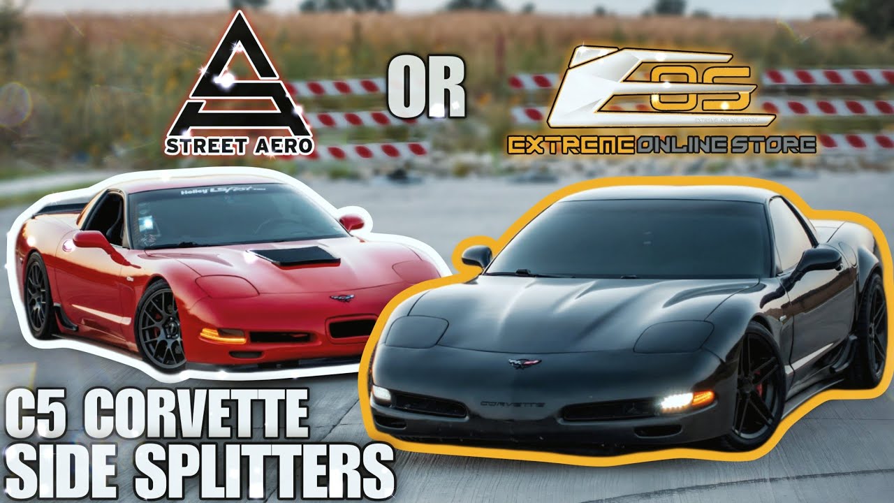 C5 Corvette Side Splitter Install! // EOS Or Street Aero?
