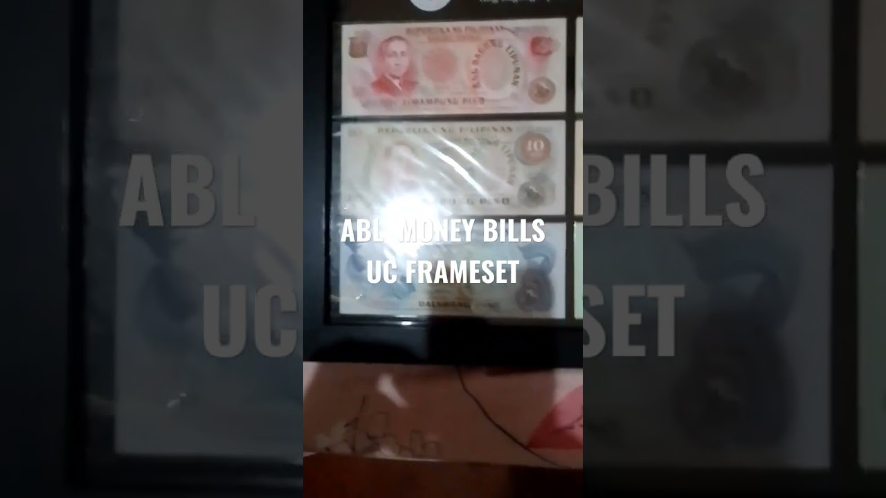 ABL MONEY BILLS FRAME 