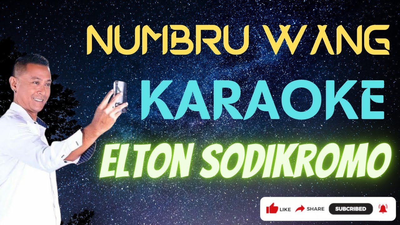 NUMBRU WANG - ELTON SODIKROMO || KARAOKE