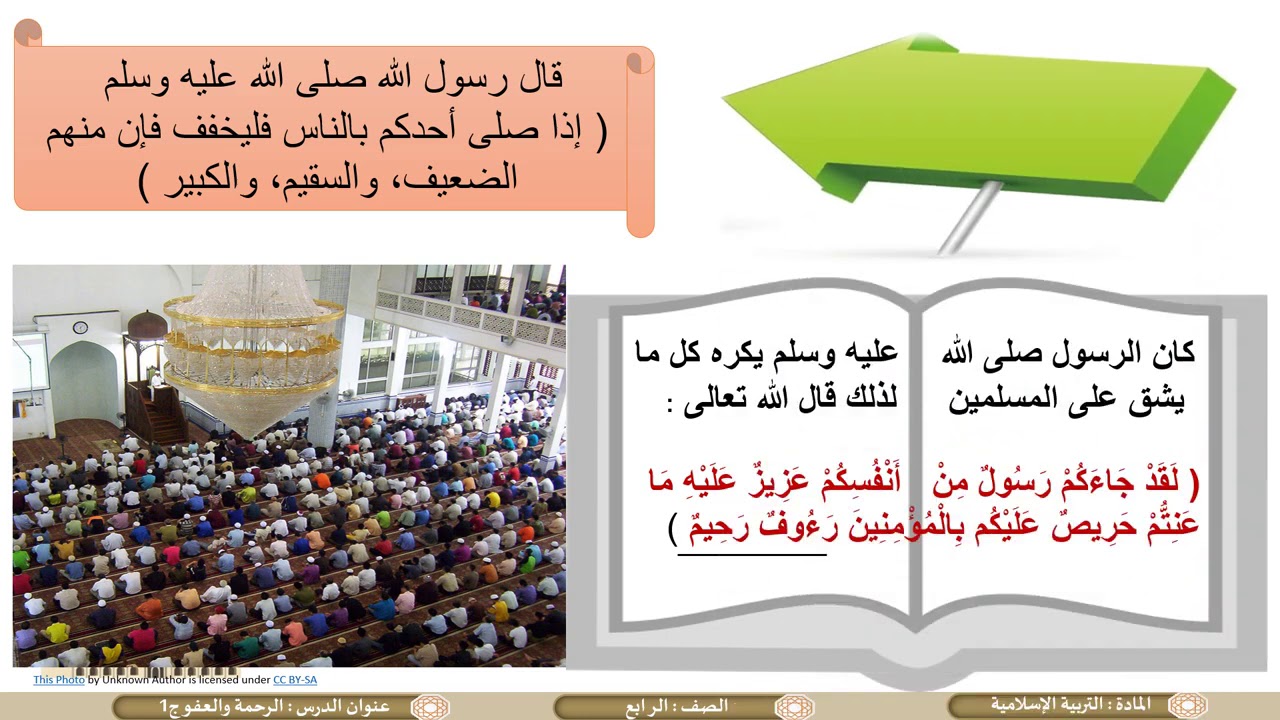 الصف الرابع   التربية الإسلامية   مواقف من السيرة النبوية الشريفة الرحمة والعفو  ج1