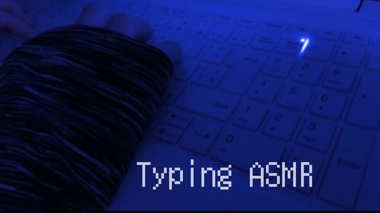 ASMR 30 min Study With Me | Keyboard Typing