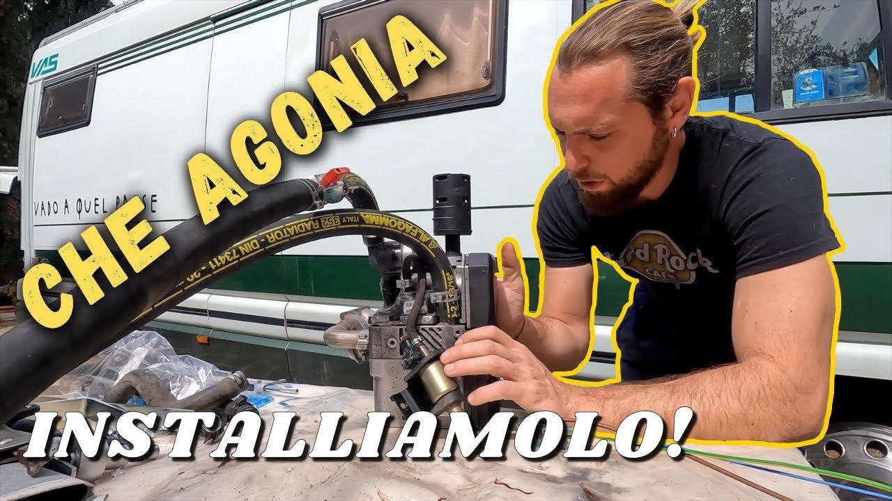 ACQUA CALDA IN CAMPER con Thermo Top C - INSTALLIAMOLO 🛠️